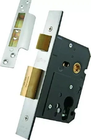 Euro Mortice Lock 45mm B/Set - SS ** Obsolete**