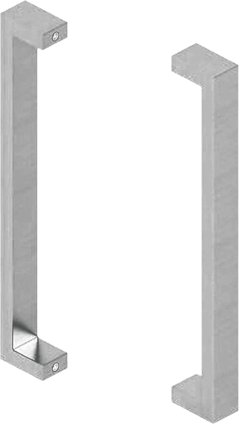 143 B2B Pull Handle Set - 30 x 15mm x 300mm - SS