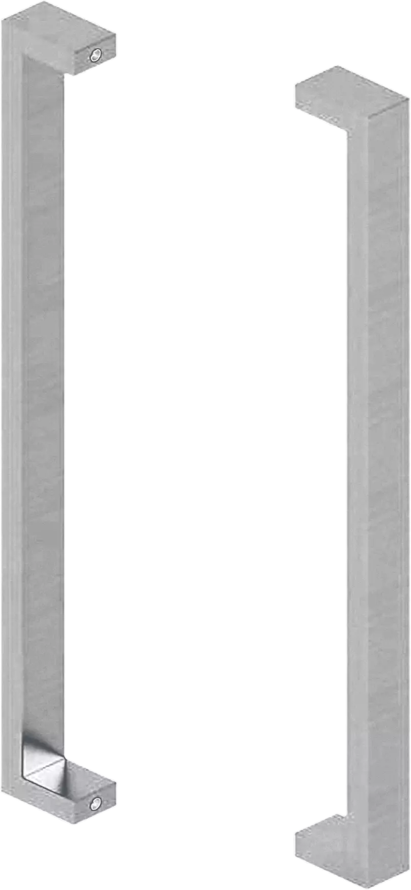 143 B2B Pull Handle Set - 30 x 15mm x 450mm - SS