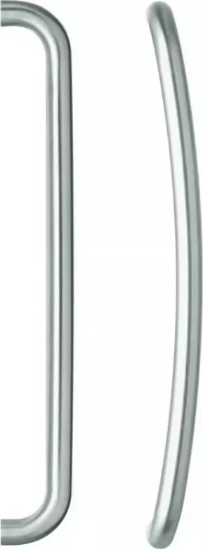 LW Curved Round Pull Handle Set  - SS