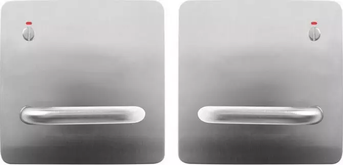 202 Exterior Plates - 162 x 162mm - 96 Lever - SS