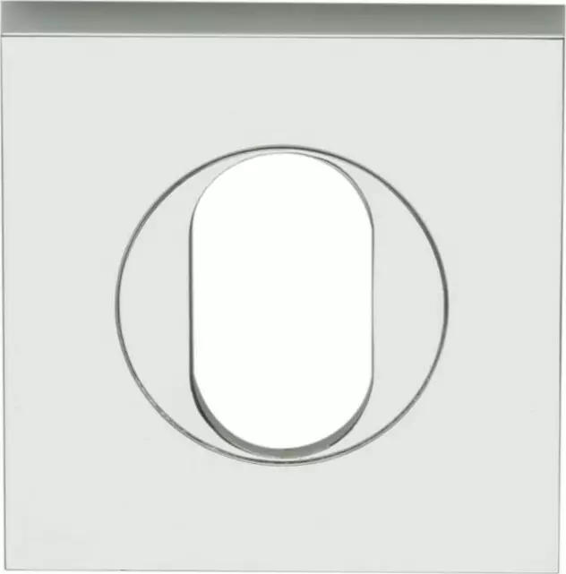 Velocity 58mm Square Oval Cylinder Escutcheon
