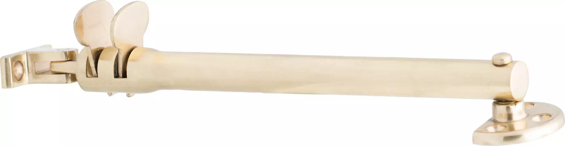 MN Solid Brass Windlock Stay - PB
