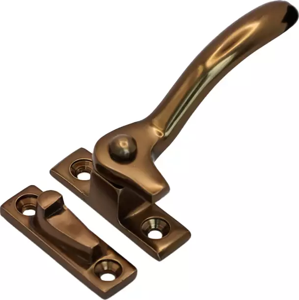 MN RH Solid Brass Split Rail Fastener - FB