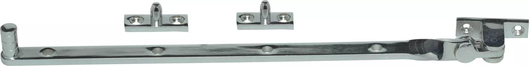 MN Solid Brass 300mm Fanlight Stay - CP