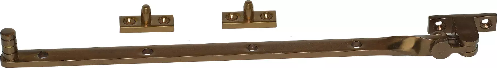 MN Solid Brass 300mm Fanlight Stay - FB