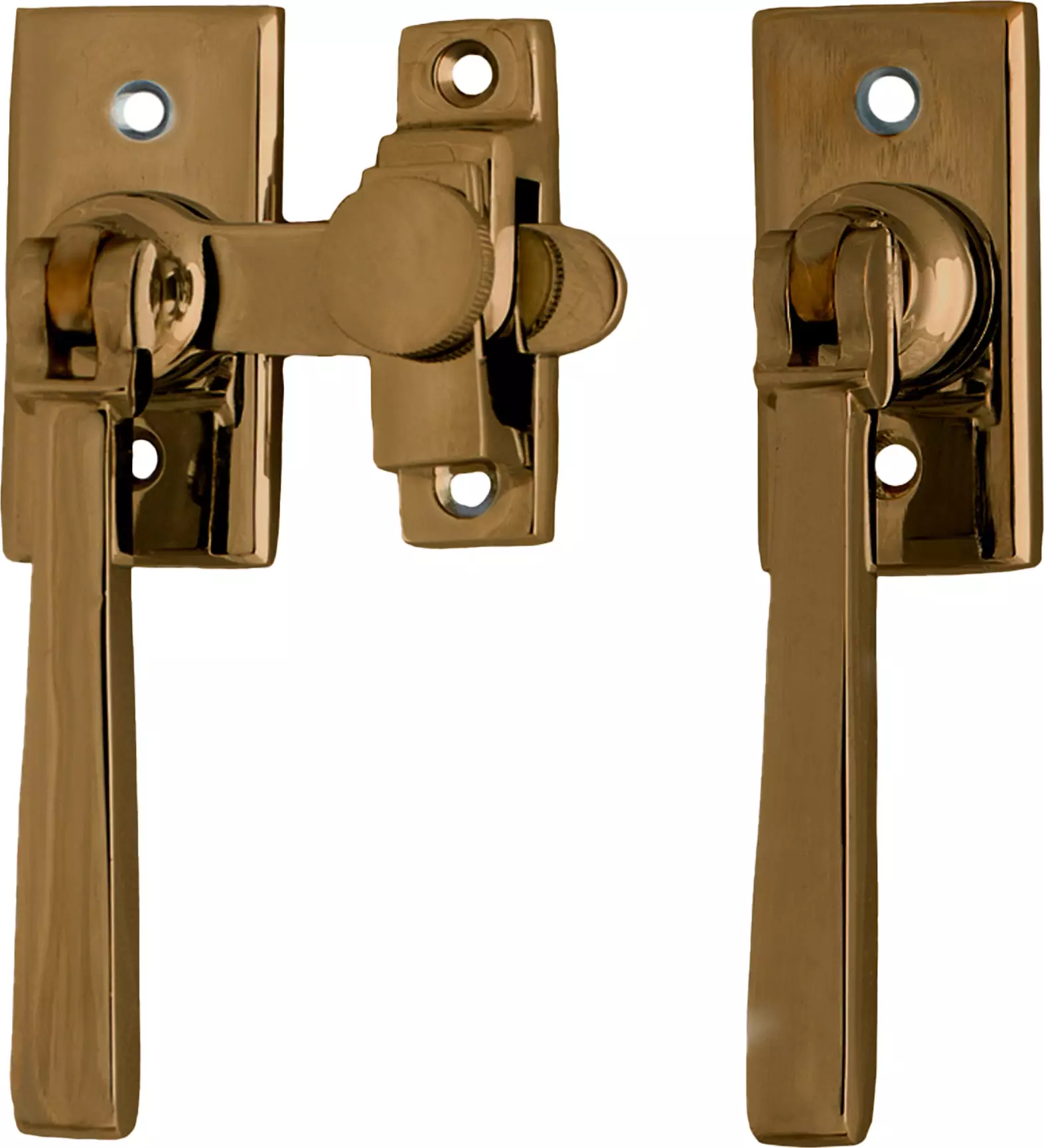MN Solid Brass French Door Fastener - FB