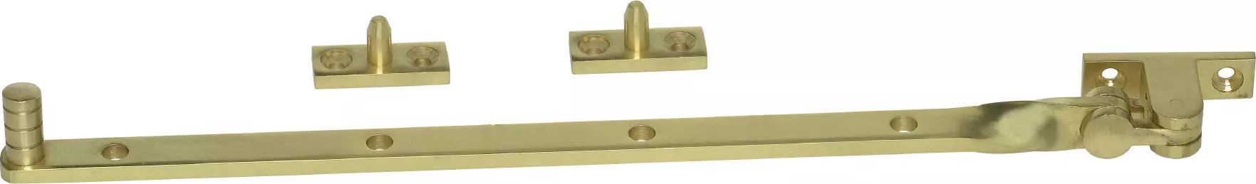 MN Solid Brass 300mm Fanlight Stay - PB