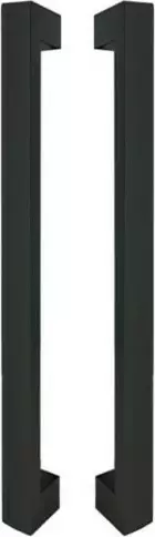 M1 316SS B2B Pull Handle Set 600mm - BLK