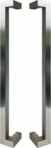 M3 316SS B2B Offset Square Pull Handle Set 600mm - SS