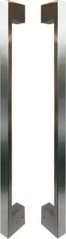 M2 316SS B2B Pull Handle Set 600mm - SS