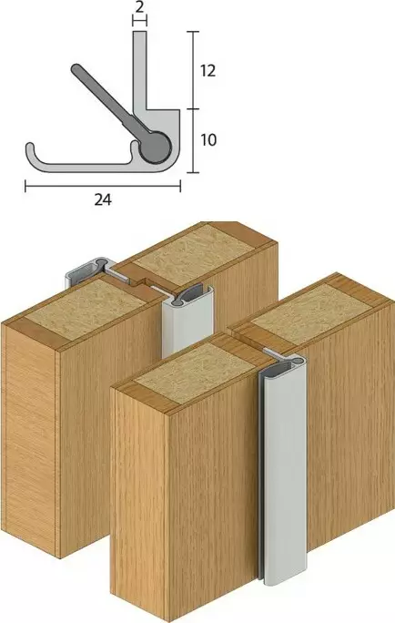RP16Si  - Meeting Stile Seal - CA