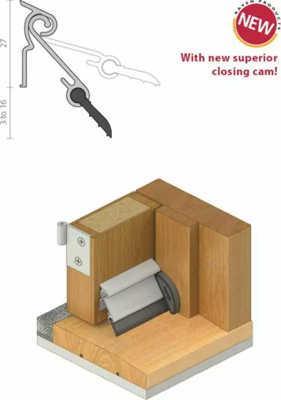 RP3 - Automatic Weatherseal - Silver